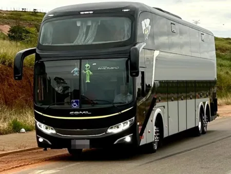 Ônibus COMIL INVICTUS LD HD SCANIA K 400 JM 2017 seminovo à venda, código 422 - foto 02