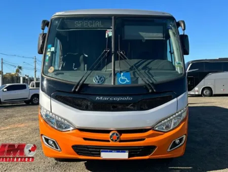 Ônibus MARCOPOLO NEW SENIOR VW 9.160 JM 2023 seminovo à venda, código 129 - foto 02