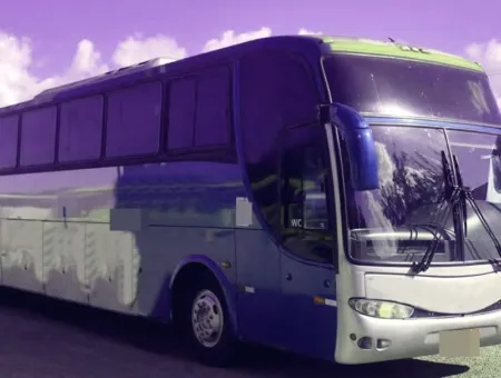 Ônibus MARCOPOLO PARADISO 1200 G6 K 310 JM 2008 seminovo à venda, código 345 - foto 01