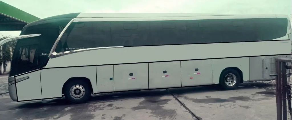 Ônibus MARCOPOLO PARADISO 1200 G7 O500 RS JM 2014 seminovo à venda, código 706 - foto 03