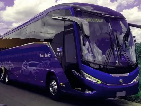 Ônibus Marcopolo Paradiso 1350 G8 Volvo B420R 2022 seminovo à venda, código 914 - foto 01
