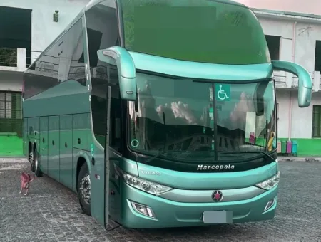 Ônibus Marcopolo Paradiso 1600 LD G7 Volvo B420R 2017 seminovo à venda, código 895 - foto 01