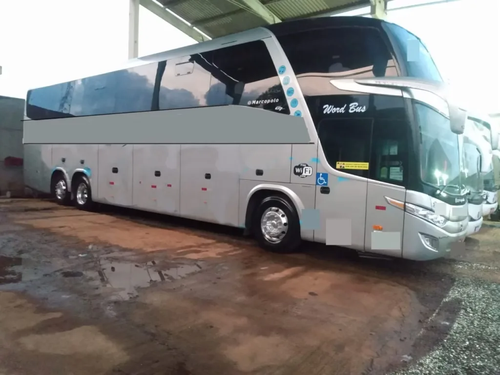 Ônibus MARCOPOLO PARADISO 1600 LD G7 VOLVO JM 2017 seminovo à venda, código 1059 - foto 01
