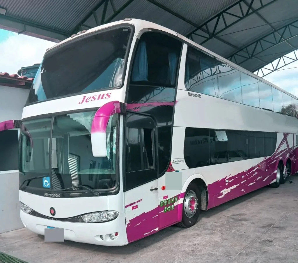 Ônibus MARCOPOLO PARADISO 1800 DD G6 O500 RSD JM 2010 seminovo à venda, código 762 - foto 01