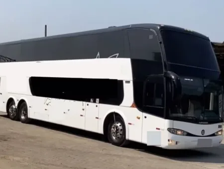 Ônibus MARCOPOLO PARADISO 1800 DD G6 K380 JM 2008 seminovo à venda, código 222 - foto 01