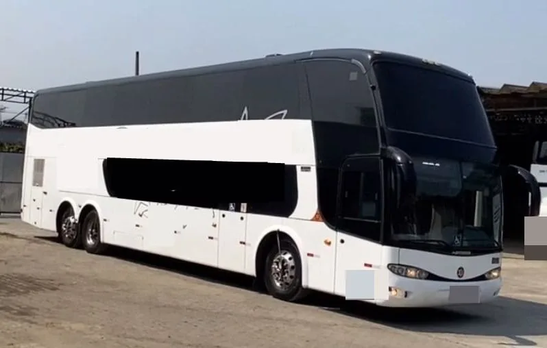 Ônibus MARCOPOLO PARADISO 1800 DD G6 K380 JM 2008 seminovo à venda, código 222 - foto 01