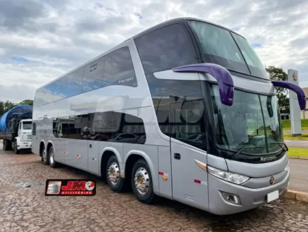 Ônibus MARCOPOLO PARADISO 1800 DD G7 B 450R JM 2016 seminovo à venda, código 655 - foto 01