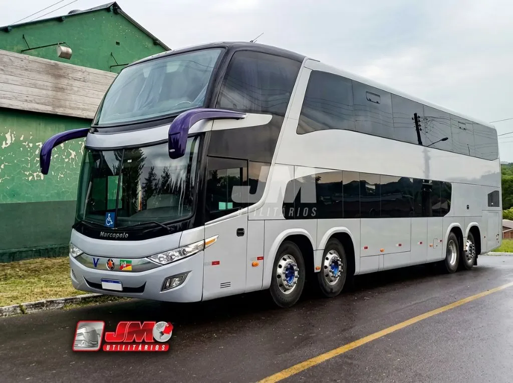 Ônibus MARCOPOLO PARADISO 1800 DD G7 B 450R JM 2016 seminovo à venda, código 655 - foto 03
