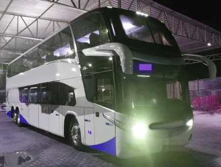 Ônibus MARCOPOLO PARADISO 1800 DD G7 K360 JM 2019 seminovo à venda, código 1066 - foto 01