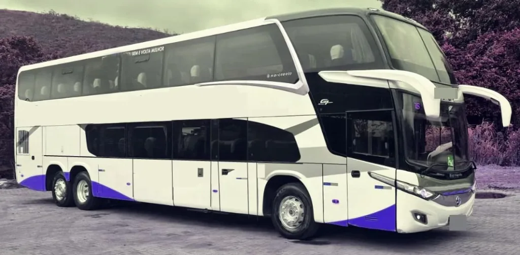 Ônibus MARCOPOLO PARADISO 1800 DD G7 K360 JM 2019 seminovo à venda, código 1066 - foto 02