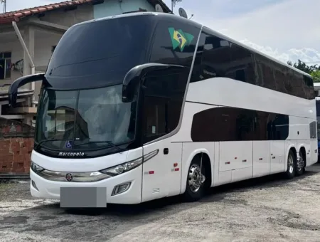 Ônibus MARCOPOLO PARADISO 1800 DD G7 K380 JM 2012 seminovo à venda, código 212 - foto 01