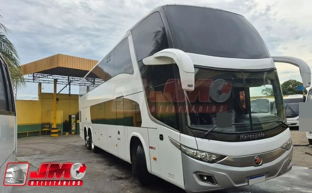 Ônibus Marcopolo Paradiso 1800 DD G7 O500 RSD 2015 seminovo à venda, código 634 - foto 01