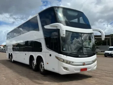 Ônibus Marcopolo Paradiso 1800 DD G7 O500 RSD 2018 seminovo à venda, código 770 - foto 01