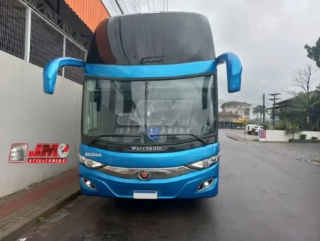 Ônibus Marcopolo Paradiso 1800 DD G7 Scania K400 2020 seminovo à venda, código 03 - foto 02