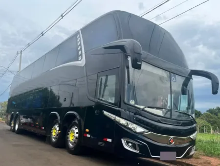 Ônibus Marcopolo Paradiso 1800 DD G7 Volvo B11R 2014 seminovo à venda, código 951 - foto 01