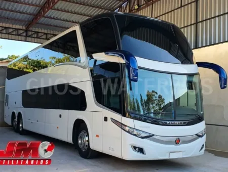Ônibus Marcopolo Paradiso 1800 DD G7 Volvo B420R 2020 seminovo à venda, código 498 - foto 01