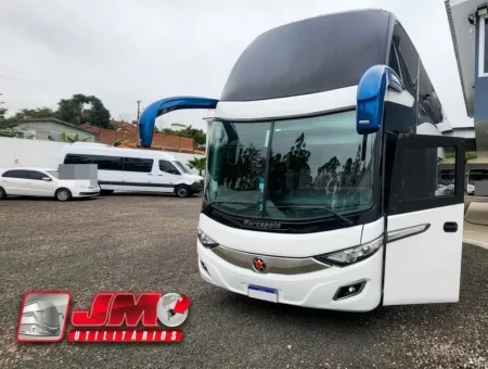 Ônibus Marcopolo Paradiso 1800 DD G7 Volvo B420R 2020 seminovo à venda, código 498 - foto 02