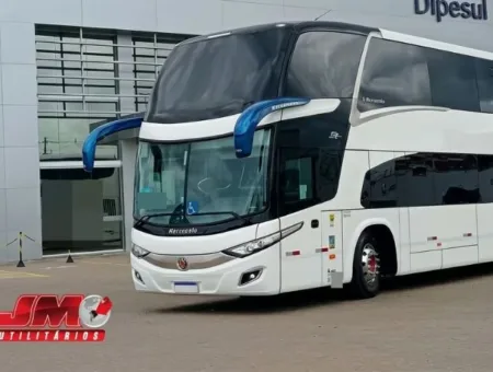 Ônibus Marcopolo Paradiso 1800 DD G7 Volvo B420R 2020 seminovo à venda, código 498 - foto 03