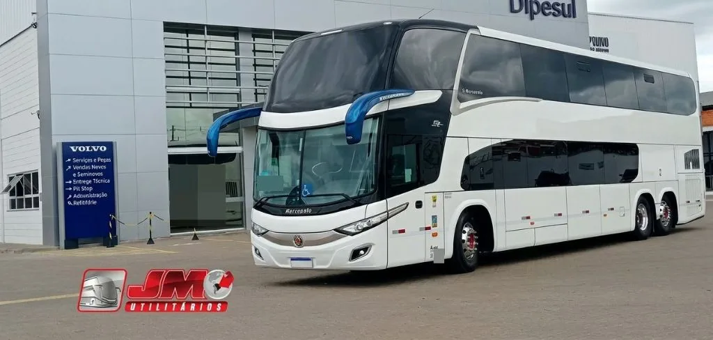 Ônibus Marcopolo Paradiso 1800 DD G7 Volvo B420R 2020 seminovo à venda, código 498 - foto 03