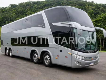 Ônibus Marcopolo Paradiso 1800 DD G7 Volvo B450R 2016 seminovo à venda, código 158 - foto 01