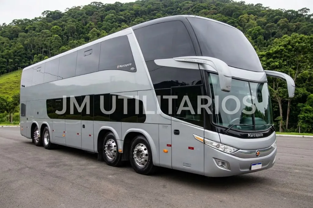 Ônibus Marcopolo Paradiso 1800 DD G7 Volvo B450R 2016 seminovo à venda, código 158 - foto 01