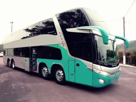 Ônibus Marcopolo Paradiso 1800 DD G7 Volvo B450R 2016 seminovo à venda, código 952 - foto 01