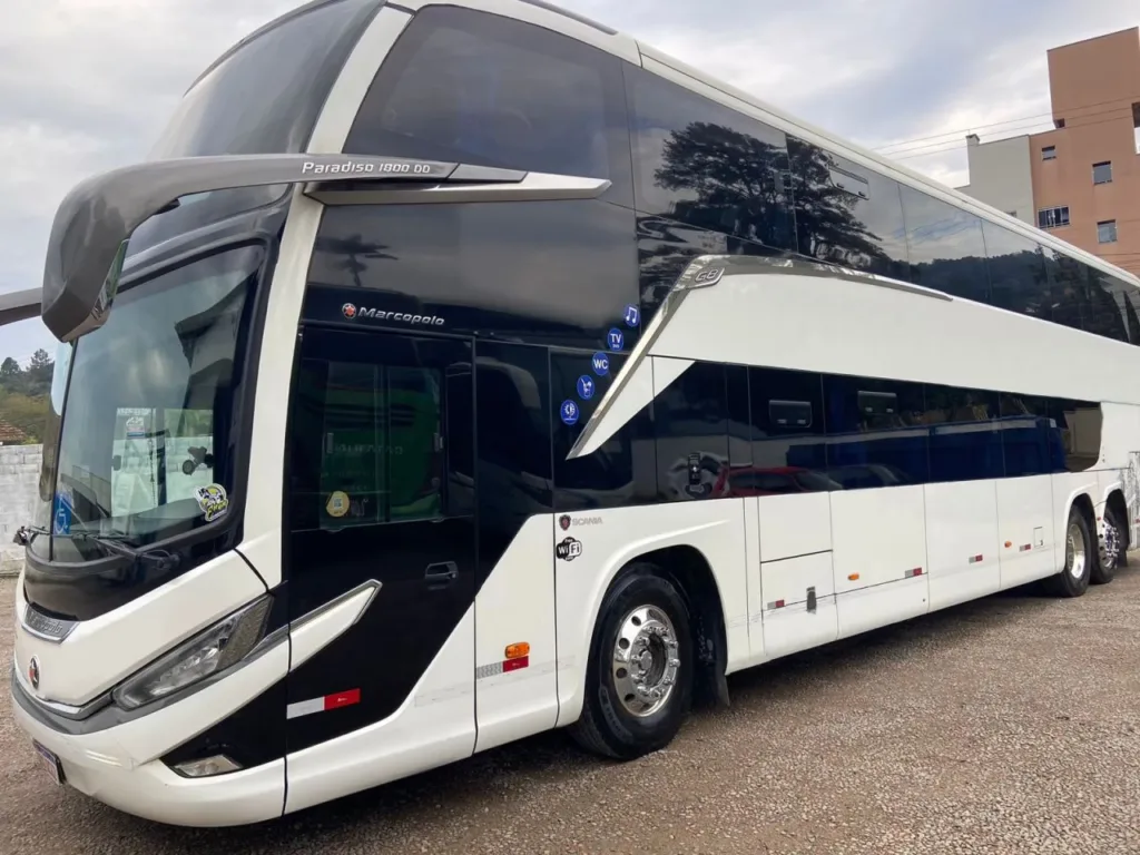 Ônibus Marcopolo Paradiso 1800 DD G8 Scania K400 2022 seminovo à venda, código 1481 - foto 01