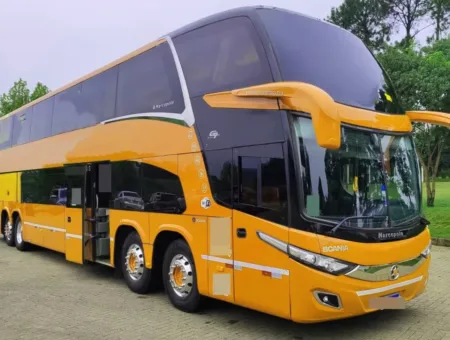 Ônibus Marcopolo Paradiso 1800 DD New G7 K440 2019 seminovo à venda, código 488 - foto 01