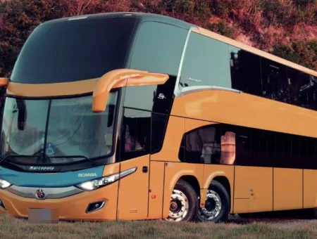 Ônibus Marcopolo Paradiso 1800 DD New G7 K440 2020 seminovo à venda, código 150 - foto 01