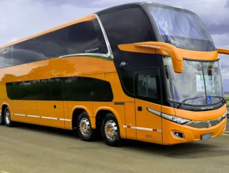 Ônibus Marcopolo Paradiso 1800 DD New G7 O500 RSD 2018 seminovo à venda, código 542 - foto 01