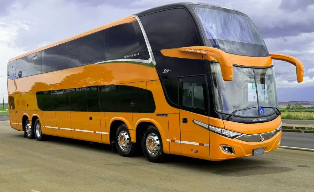 Ônibus Marcopolo Paradiso 1800 DD New G7 O500 RSD 2018 seminovo à venda, código 542 - foto 01