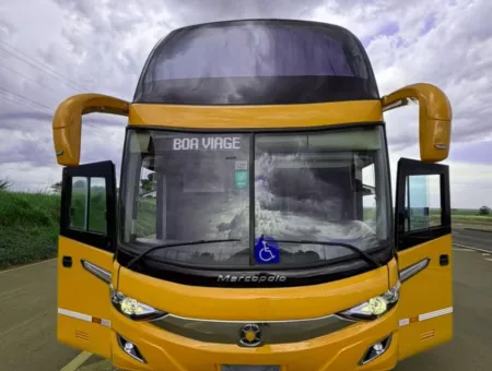 Ônibus Marcopolo Paradiso 1800 DD New G7 O500 RSD 2018 seminovo à venda, código 542 - foto 02