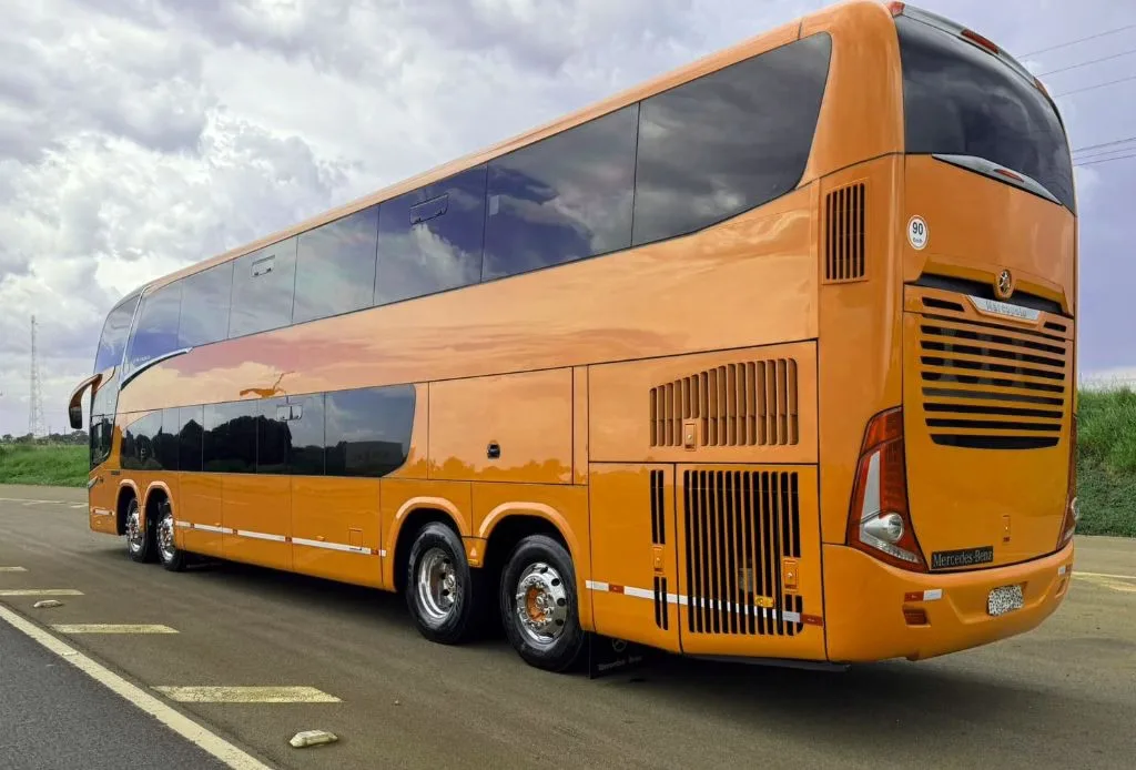 Ônibus Marcopolo Paradiso 1800 DD New G7 O500 RSD 2018 seminovo à venda, código 542 - foto 03