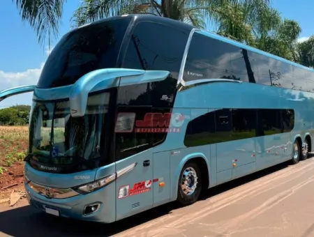 Ônibus Marcopolo Paradiso DD 1800 New G7 K400 2019 seminovo à venda, código 1798 - foto 01