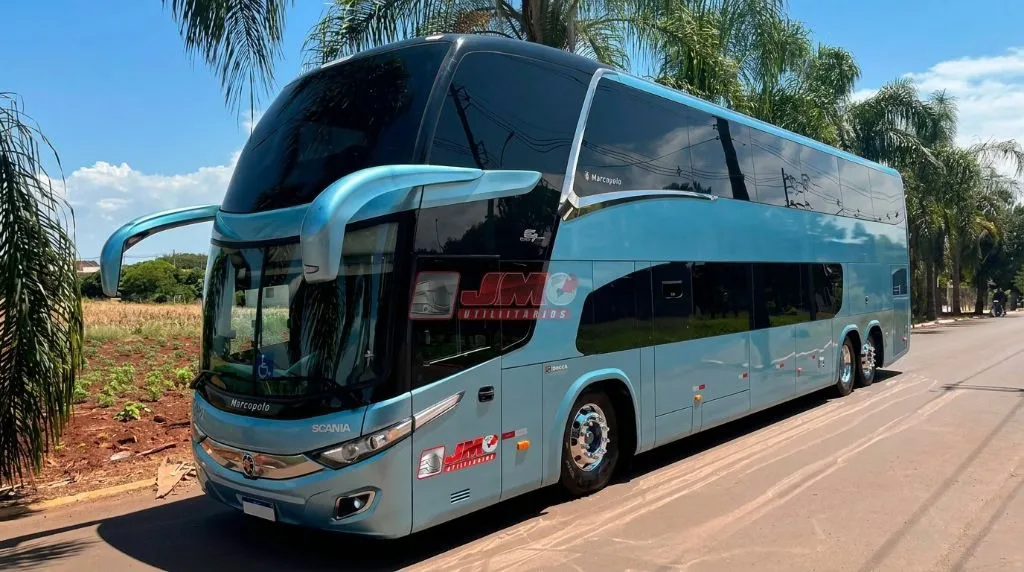 Ônibus Marcopolo Paradiso DD 1800 New G7 K400 2019 seminovo à venda, código 1798 - foto 01