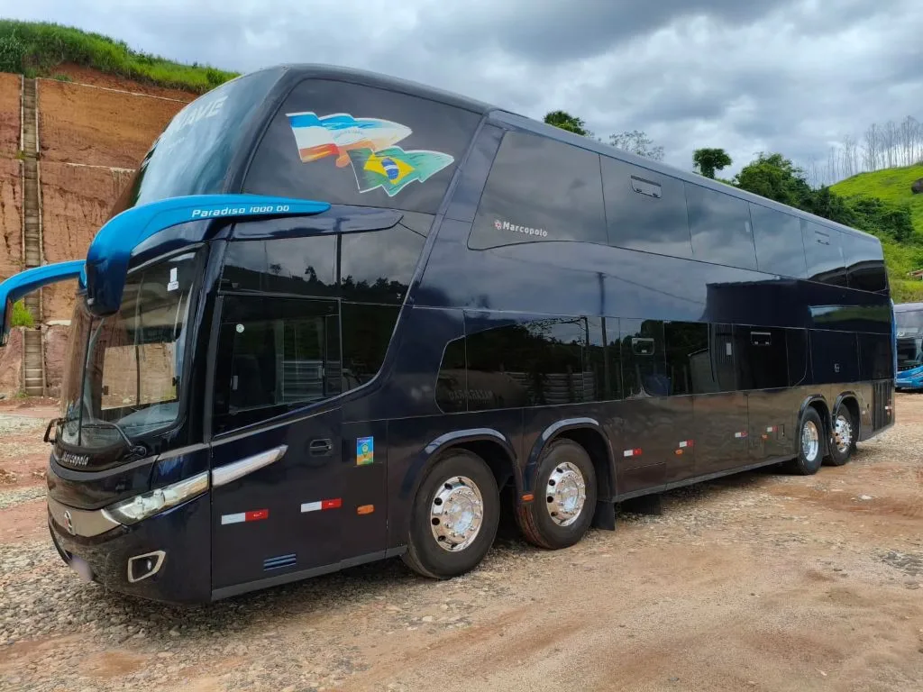 Ônibus Marcopolo Paradiso DD G7 Volvo 2015 seminovo à venda, código 1410 - foto 01