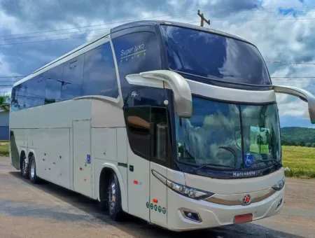 Ônibus MARCOPOLO PARADISO LD NEW G7 OM 2441 JM 2020 seminovo à venda, código 1259 - foto 01