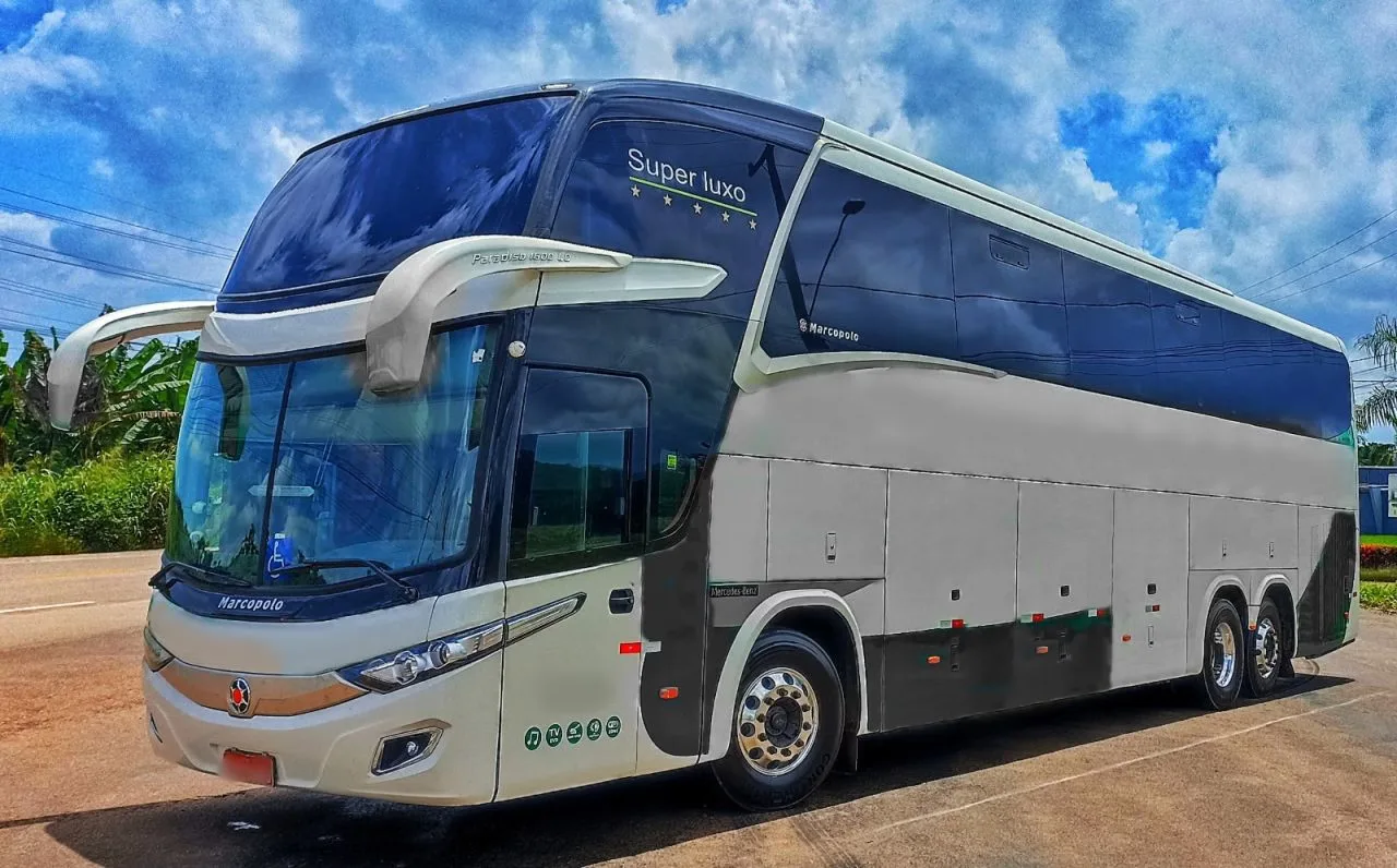 Ônibus MARCOPOLO PARADISO LD NEW G7 OM 2441 JM 2020 seminovo à venda, código 1259 - foto 03