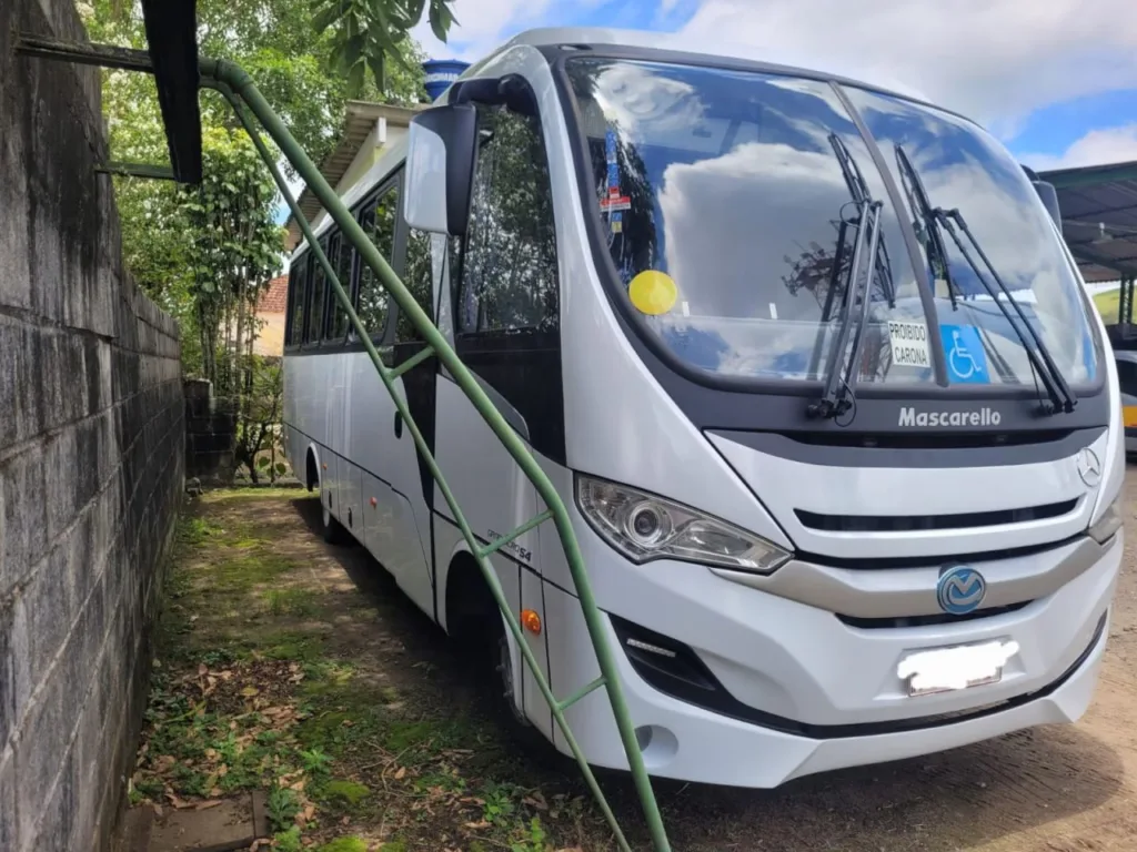 Ônibus MASCARELLO GRAN MICRO S4 M.BENZ JM 2018 seminovo à venda, código 1072 - foto 02