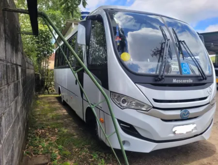 Ônibus MASCARELLO GRAN MICRO S4 M.BENZ JM 2018 seminovo à venda, código 1072 - foto 02