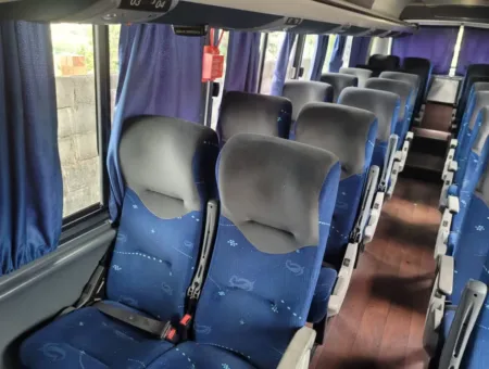 Ônibus MASCARELLO GRAN MICRO S4 M.BENZ JM 2018 seminovo à venda, código 1072 - foto 10