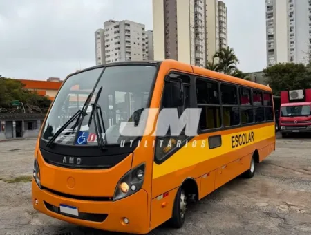 Ônibus AMD Micro-onibus Escolar 9.160 2017 seminovo à venda, código 855 - foto 02