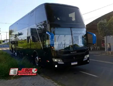 Ônibus Busscar Panoramico DD K380 2008 seminovo à venda, código 1262 - foto 01