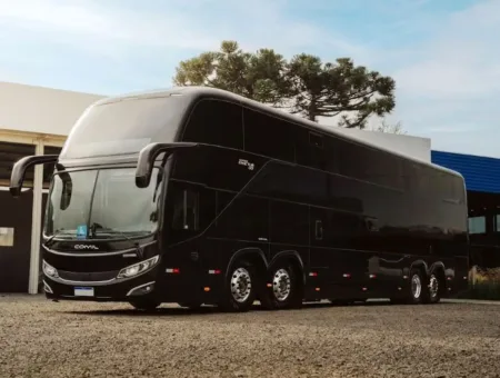 Ônibus Comil Campione Invictus DD Scania K500 2025 seminovo à venda, código 104 - foto 01