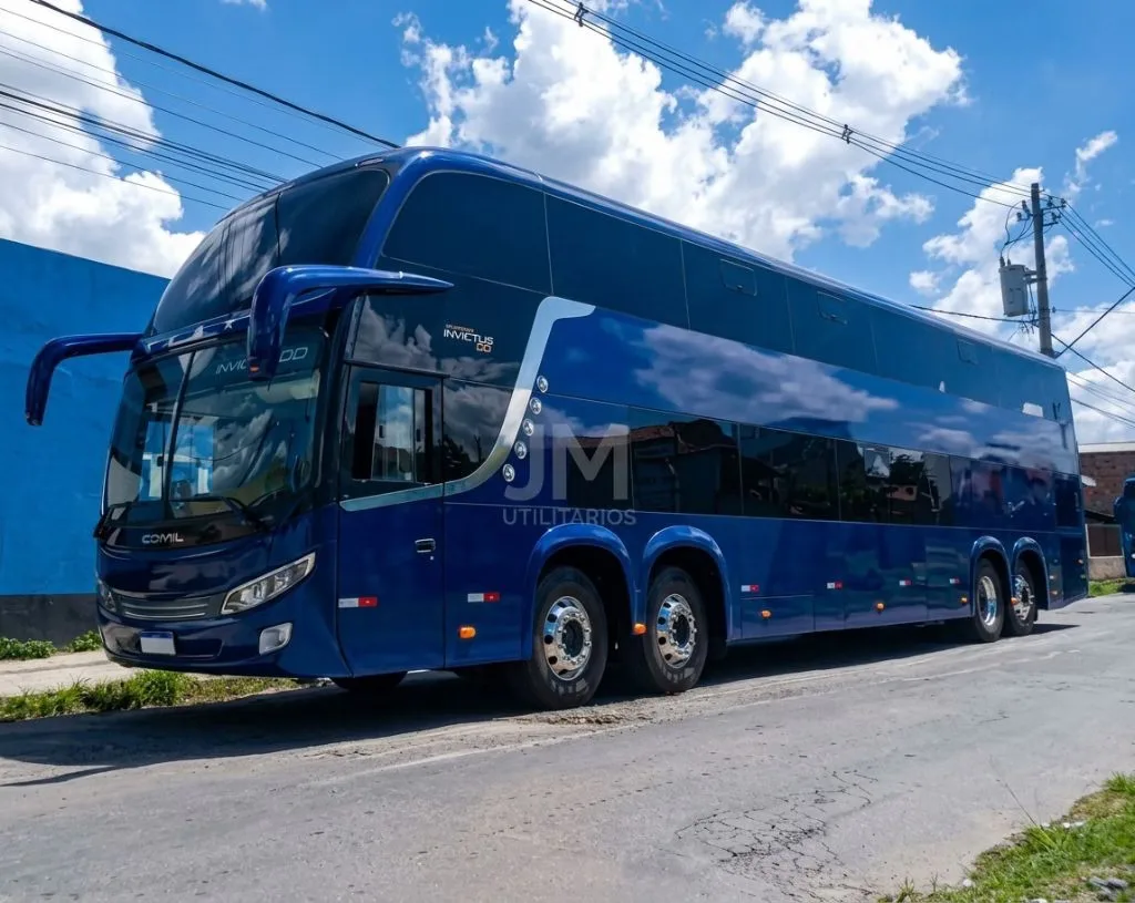Ônibus Comil Invictus DD Scania K440 2020 seminovo à venda, código 1437 - foto 02