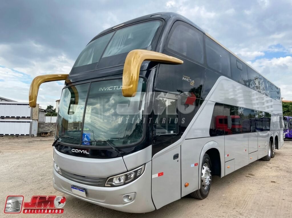 Ônibus Comil Onibus Campione Invictus DD 2020 seminovo à venda, código 828 - foto 01