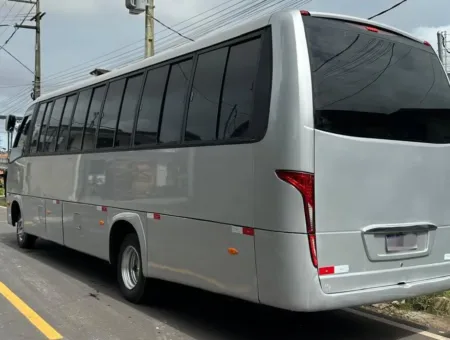 Ônibus Marcopolo Micro-ônibus Volare DW9 Mercedes-Benz LO 916 2017 seminovo à venda, código 1757 - foto 05