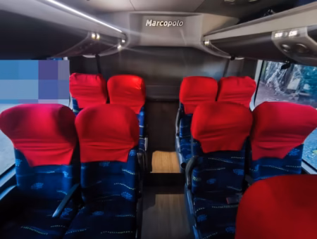 Micro-ônibus Marcopolo Senior 2018 Mercedes-Benz LO 916 COD.835