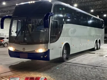 Ônibus Marcopolo Paradiso 1200 G6 O500 RSD Trucado 6x2 2008 seminovo à venda, código 862 - foto 01