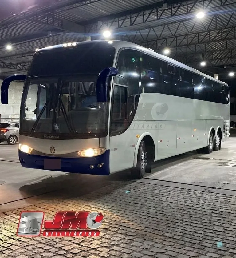 Ônibus Marcopolo Paradiso 1200 G6 O500 RSD Trucado 6x2 2008 seminovo à venda, código 862 - foto 01